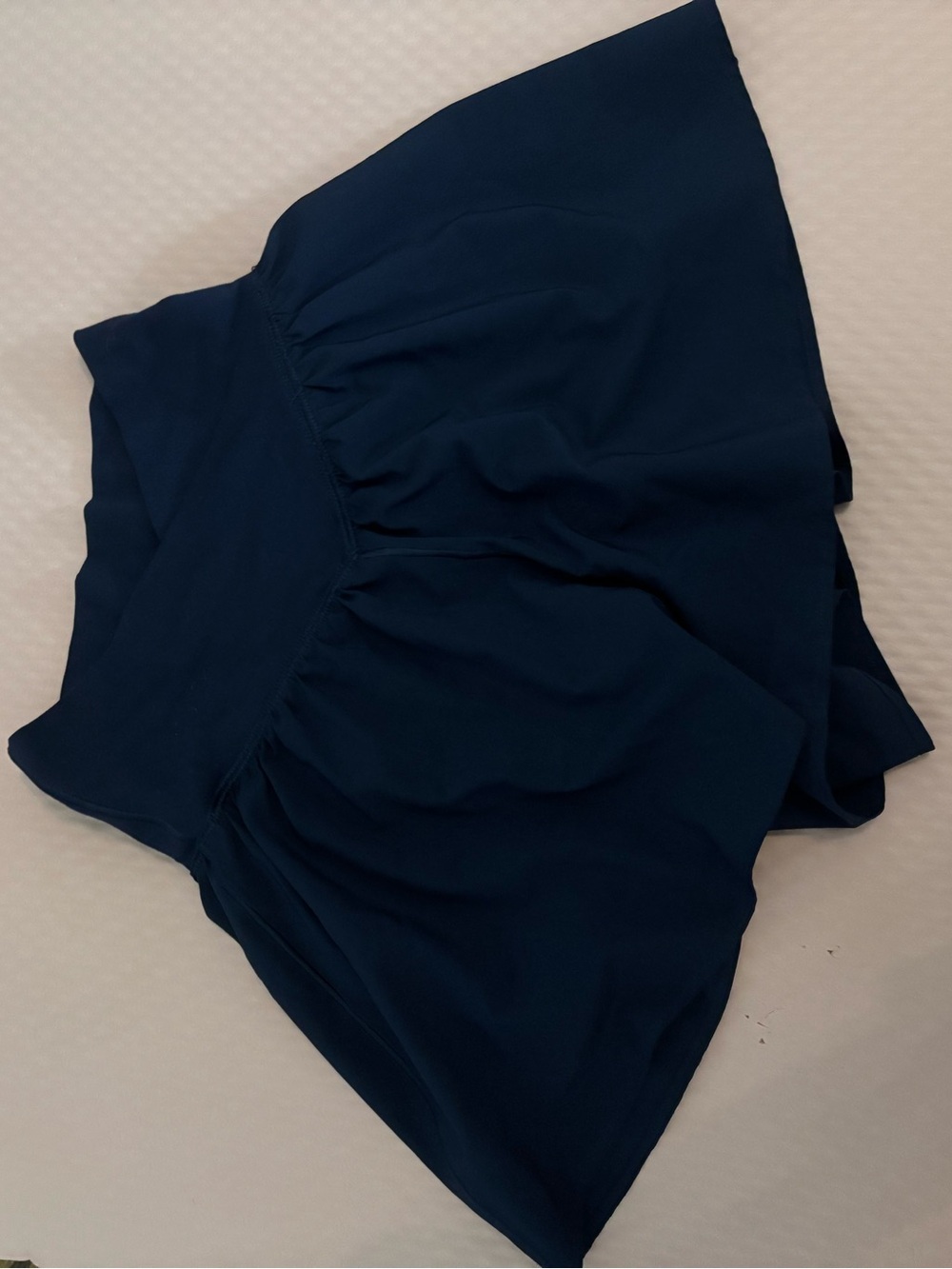aerie Navy High-Rise Athletic Shorts